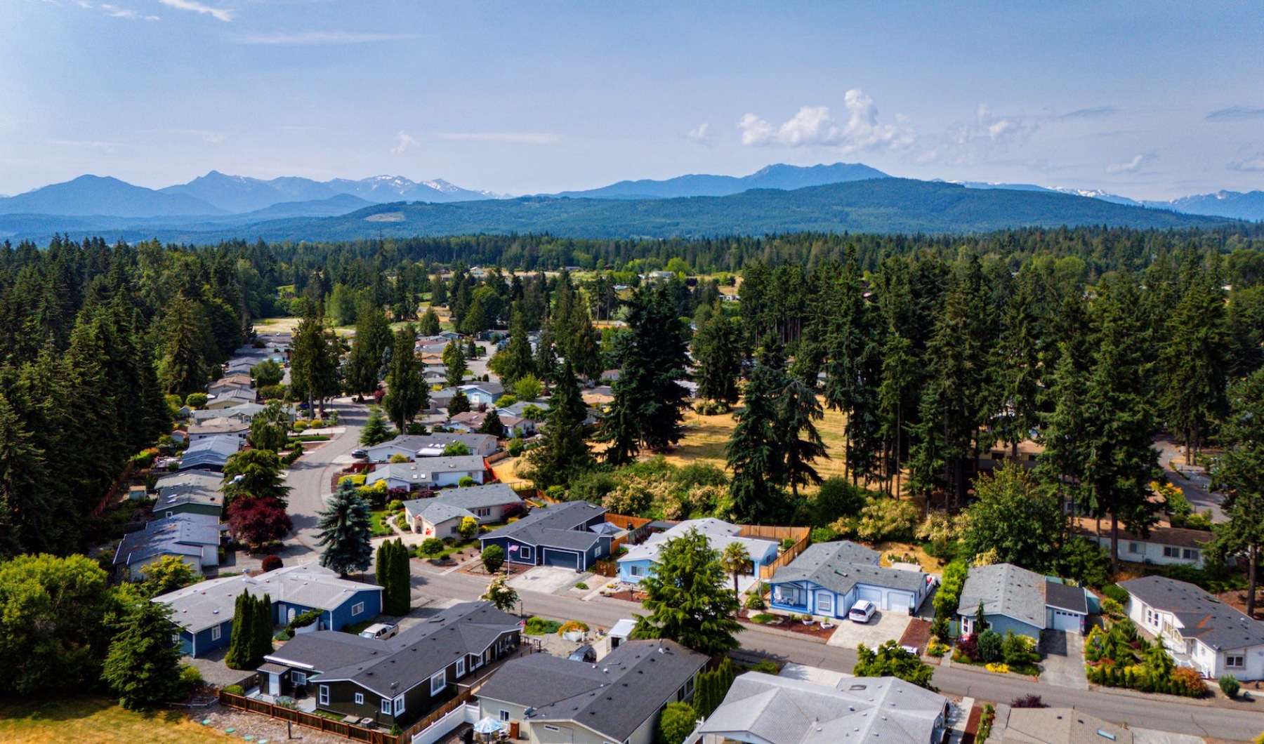 Find your perfect fit at Parkwood view of homes and landscape