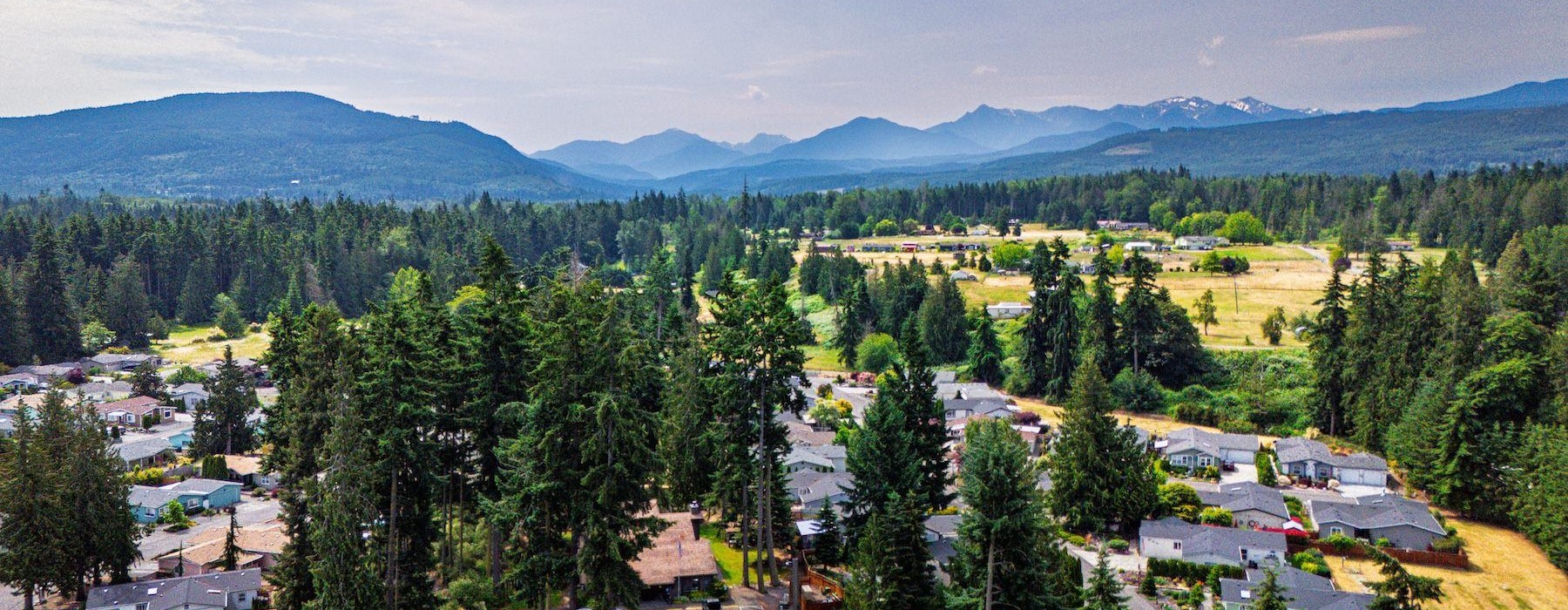 aerial view of clubhouse